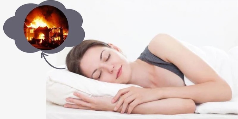 Số đề tài lộc khi chiêm bao thấy cháy